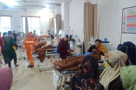 Victims of a blast at a nickel processing plant in Indonesia