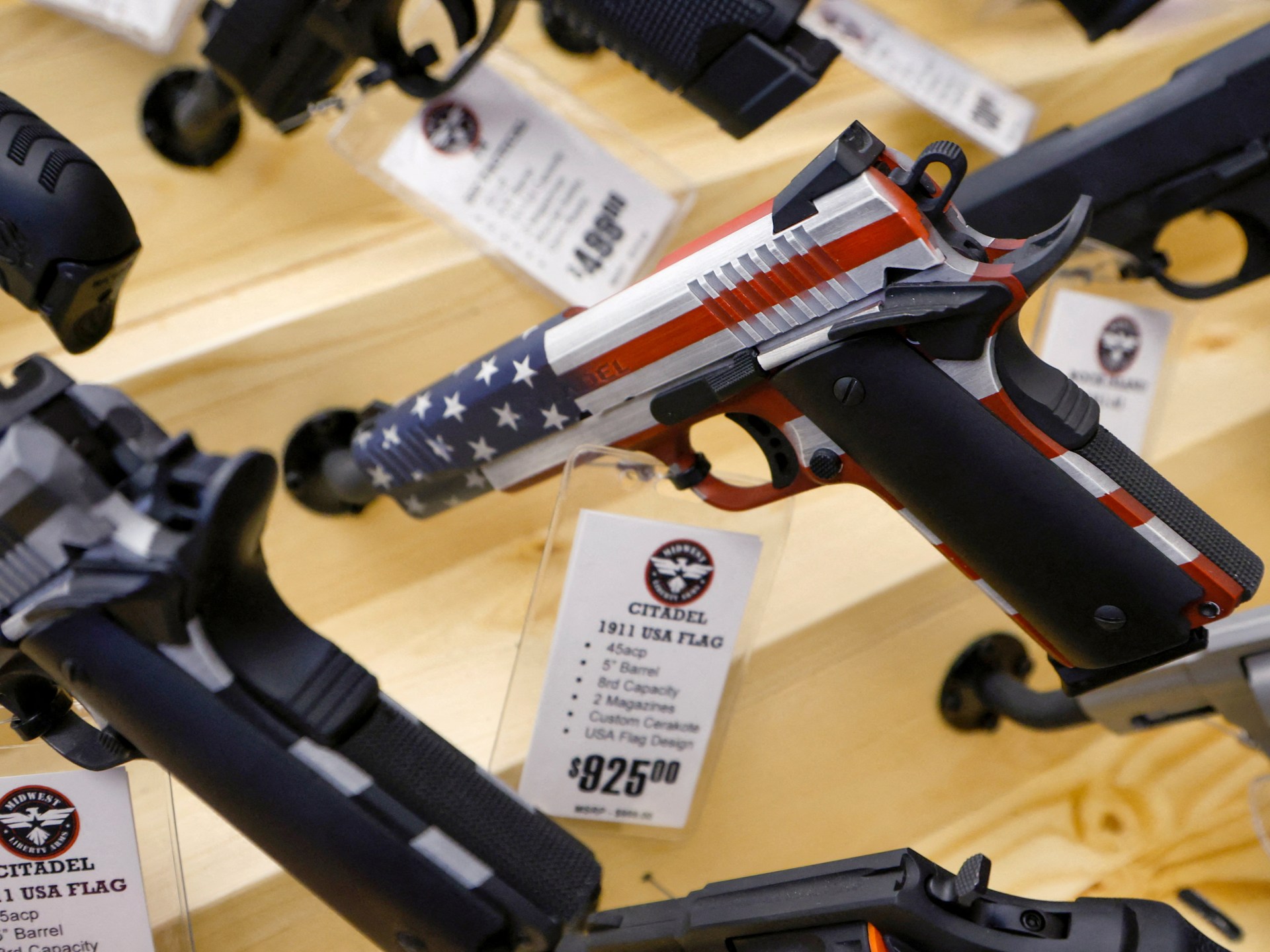 US appeals court allows California to ban guns in most public places | Gun Violence News