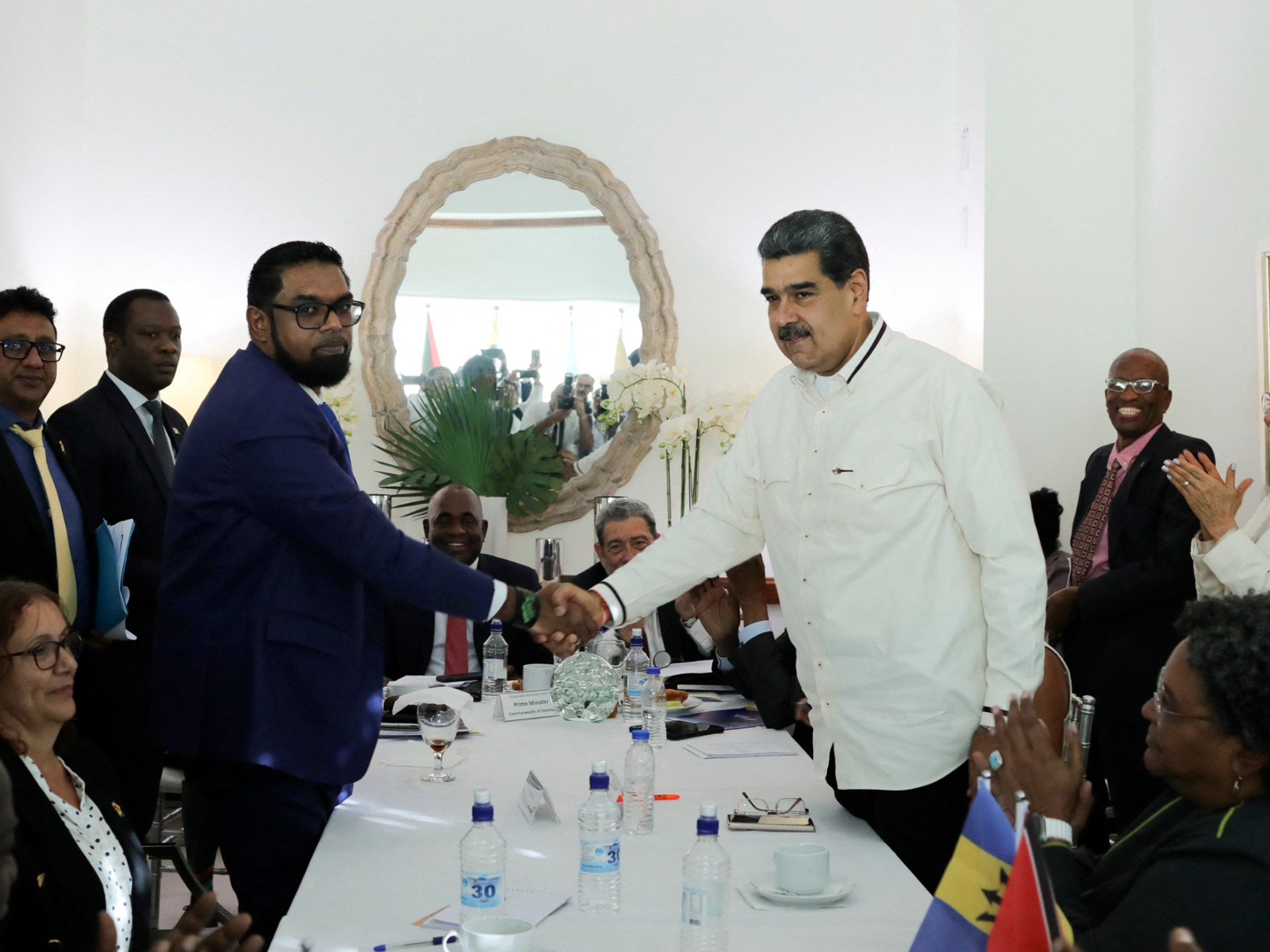 Venezuela e Guyana concordano di non usare la forza nel conflitto di Esquibo |  Notizie di politica