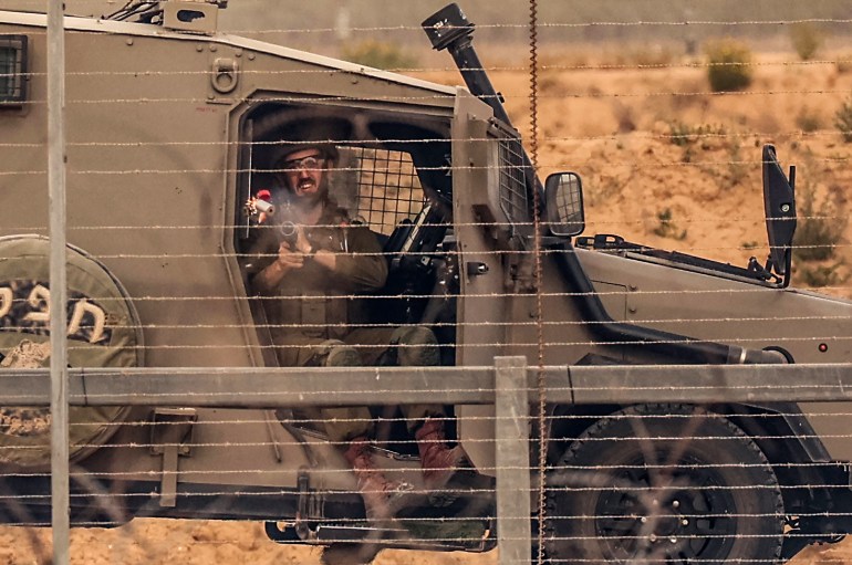 Forças de segurança israelenses cercam Gaza