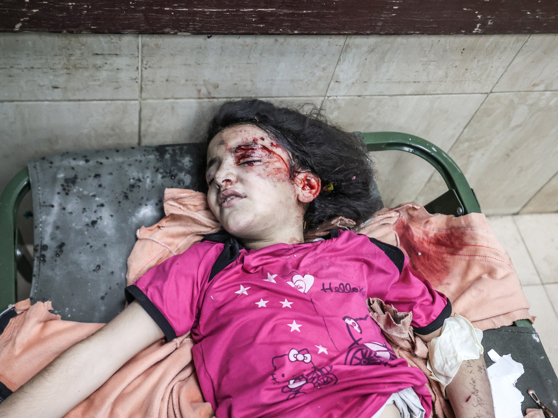 No end to suffering of Gaza children as Israeli attacks rage on | Israel-Palestine conflict News