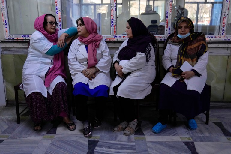 Afghan nurses