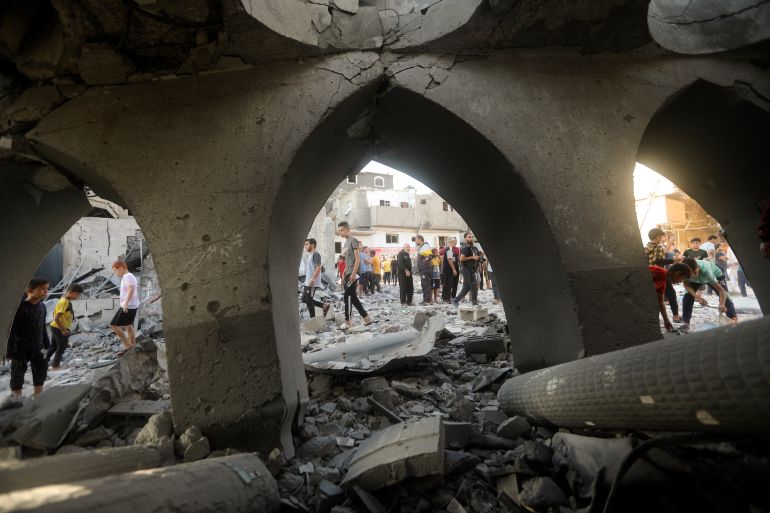 Mosques and churches lay destroyed along with Palestinian heritage, across Gaza
