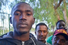 Abdullah Babaker, a Sudanese refugee in Tunis, said police confiscated his UNHCR refugee card granting him legal status in the country [Simon Speakman Cordall/Al Jazeera]
