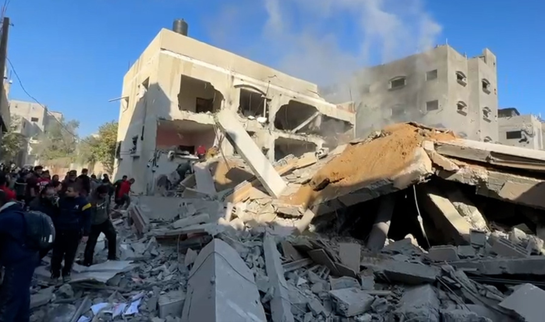 Israel bombs charity building in Gaza’s Jabalia refugee camp | Israel-Palestine conflict News