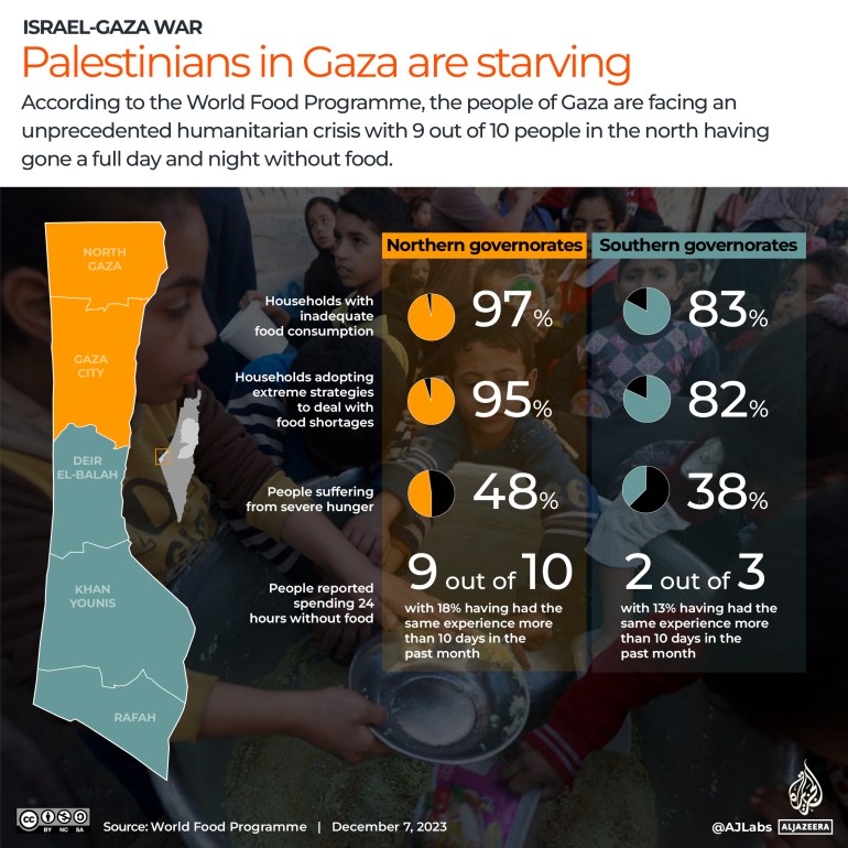 « Les gens meurent de faim » : le PAM affirme que l’opération humanitaire à Gaza « s’effondre » |  Conflit israélo-palestinien Actualités