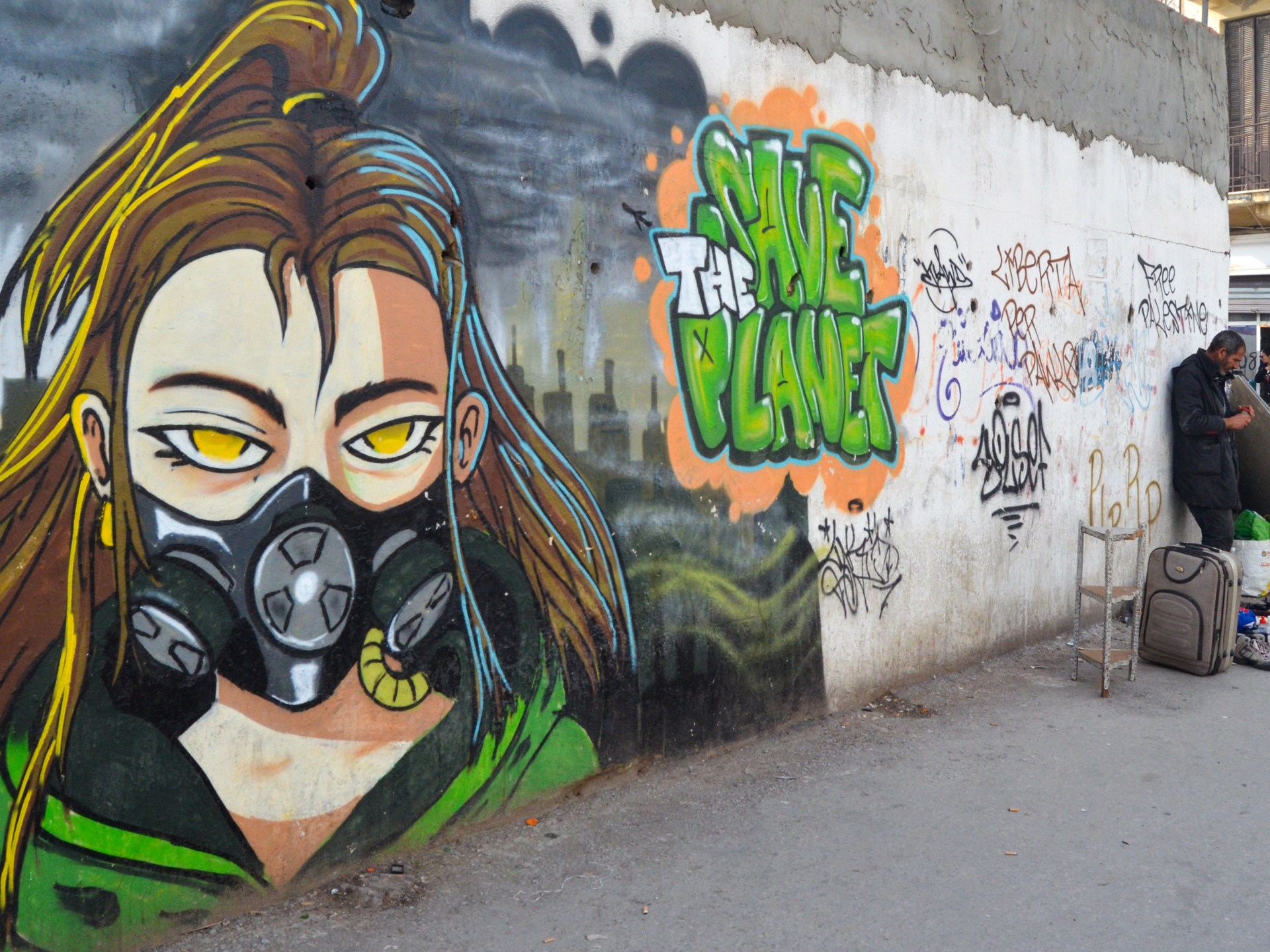 Who’s in charge of Tunisia’s streets? Writing’s on the wall | Arts and Culture