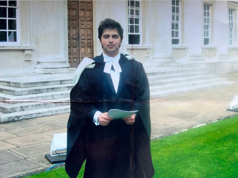 Waheed at his graduation from the University of Cambridge-1702408194