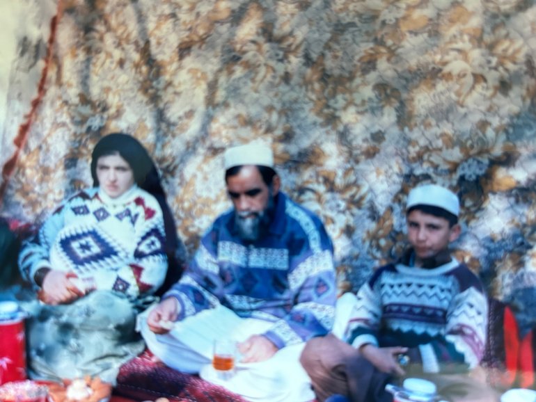 Young-Waheed-and-his-parents-in-Afghanistan