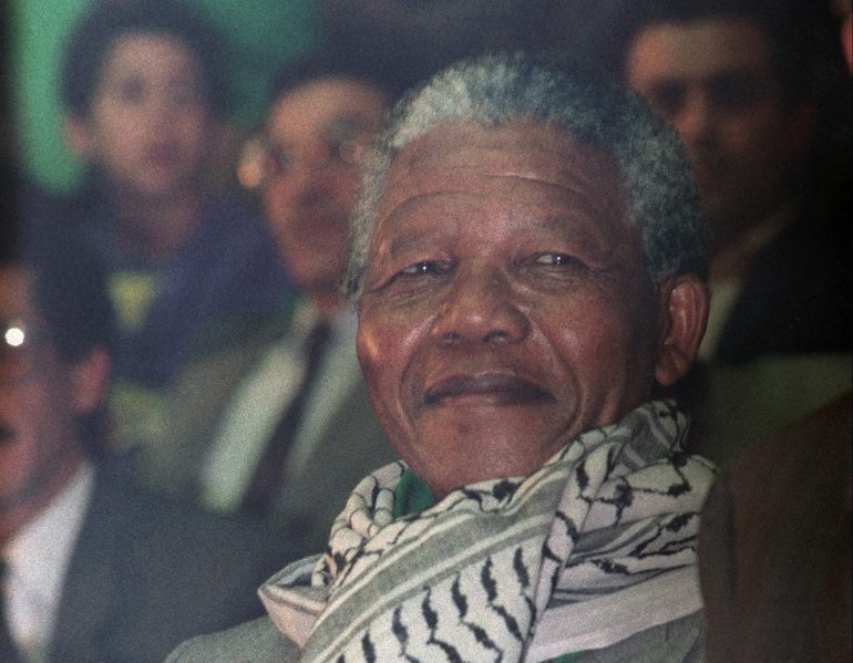 Nelson Mandela, Algiers, 1990