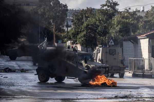 Атаките на израелската армия в окупирания град Дженин на Западния