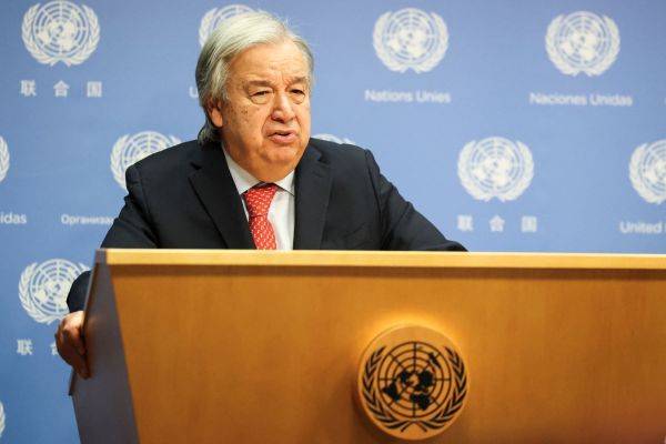 Генералният секретар на ООН Антонио Гутериш се позова на член