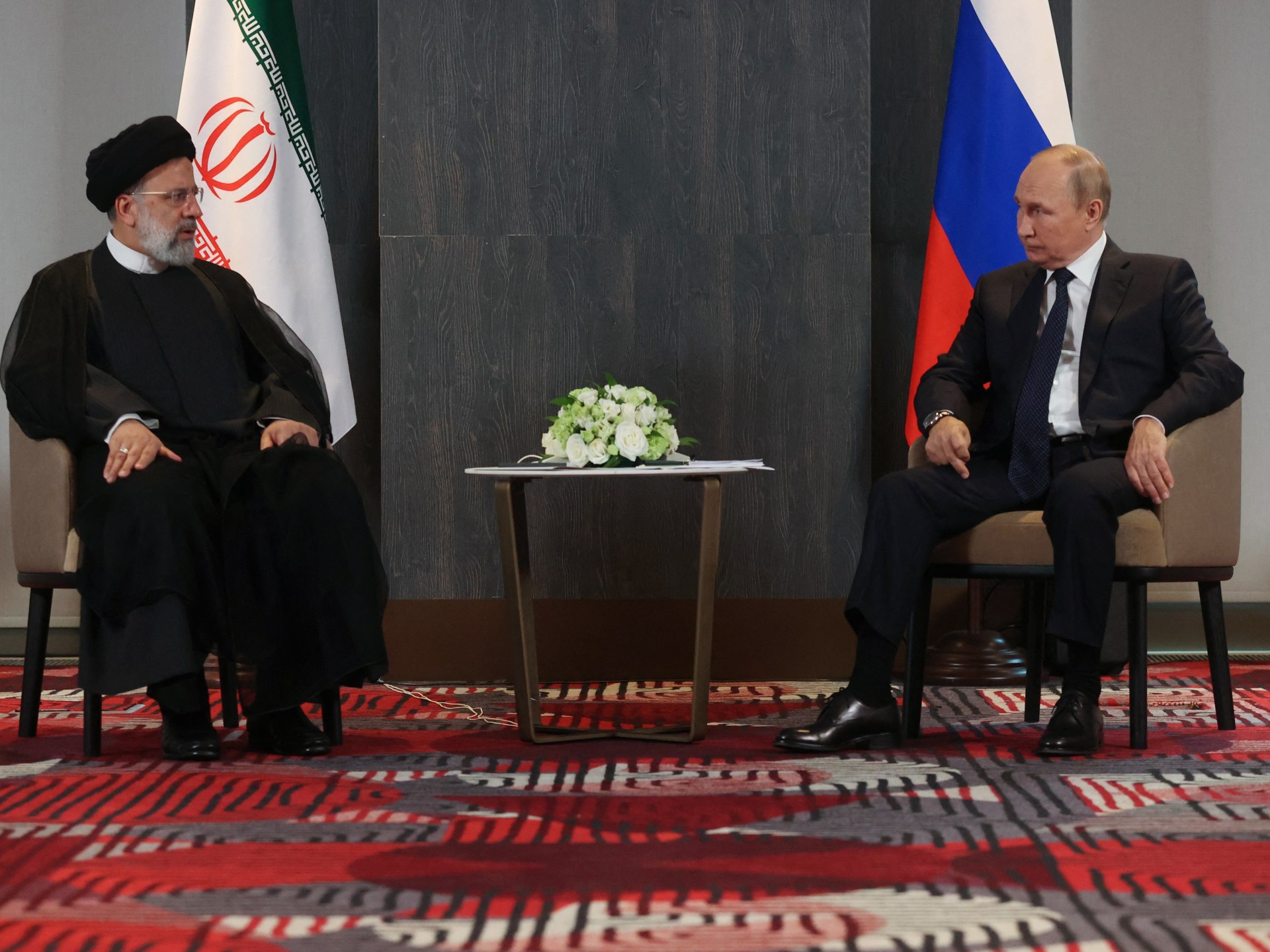 Iran’s Raisi says ‘genocide’ under way in Gaza as he meets Russia’s Putin | Israel-Palestine conflict News