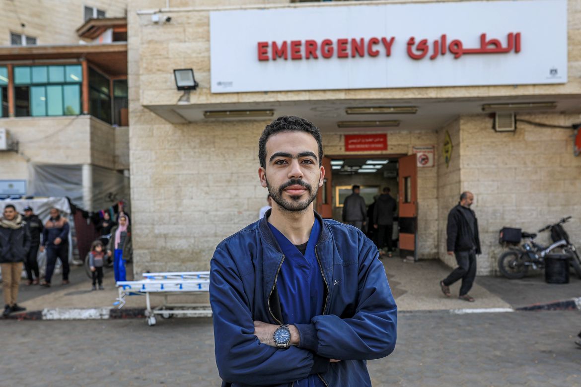 Doctors at Al-Aqsa Martyrs Hospital