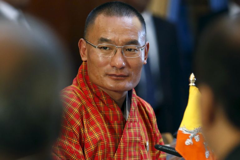 Bhutan's Prime Minister Tshering Tobgay