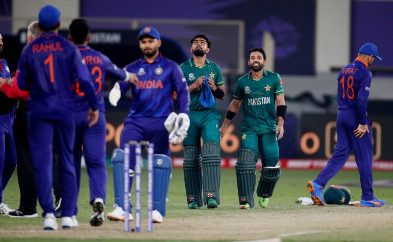 Pakistan beat India in the Super 12 stage in 2021