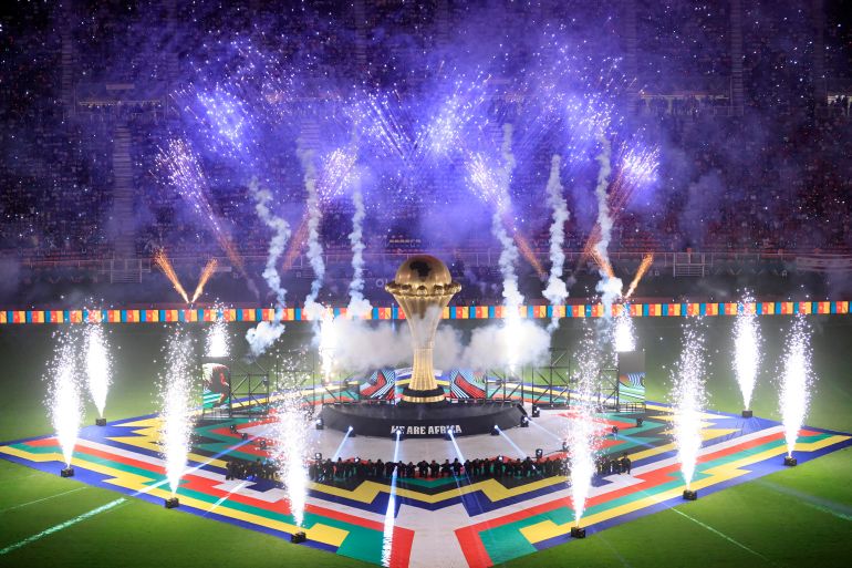 The Afcon final opening ceremony in 2022