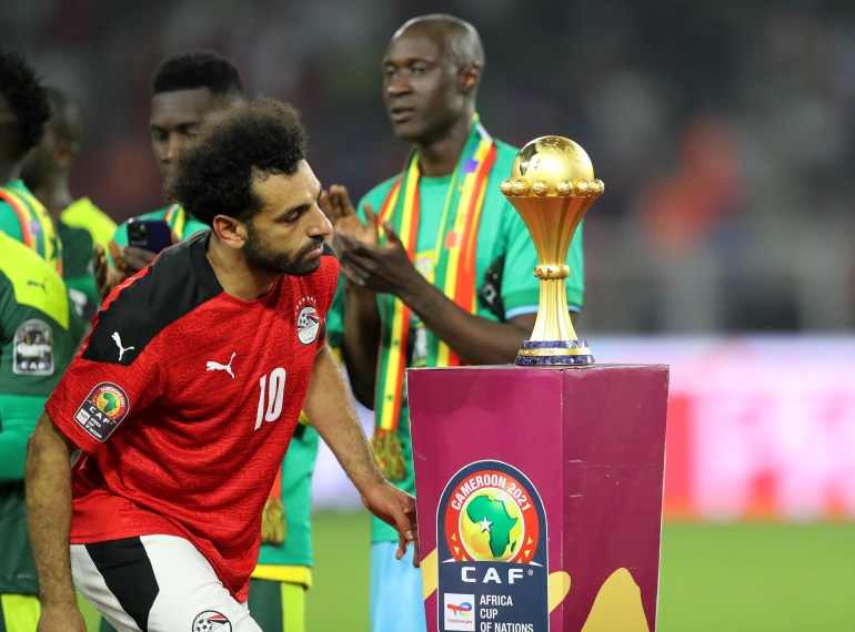 Mohamed Salah perdeu a última final com o Egito