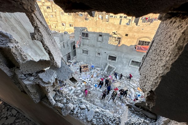 Бяха само дни след бомбардирането на Ивицата Газа от Израел