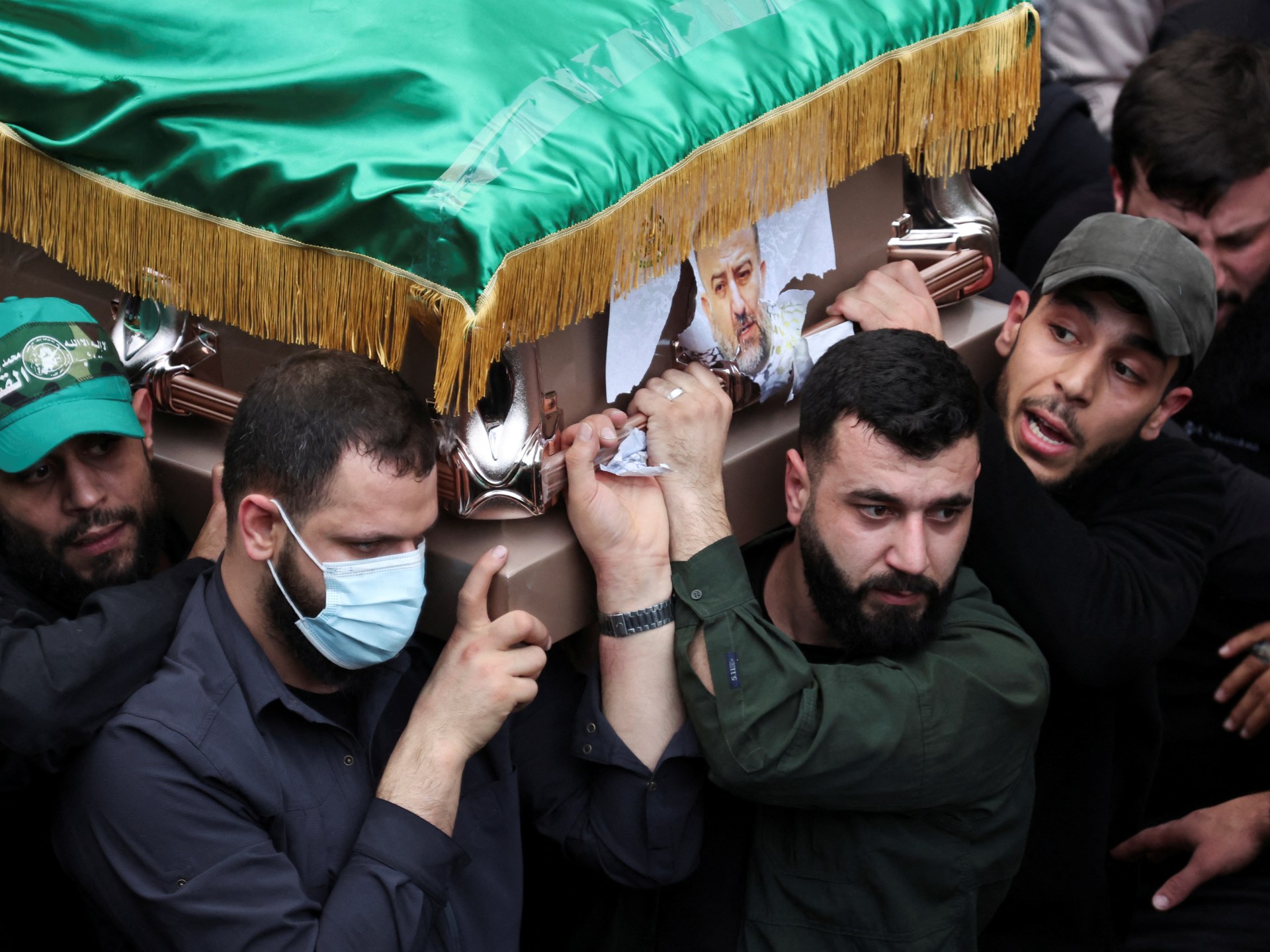 Senior Hamas official Saleh al-Arouri’s funeral held | Hamas News
