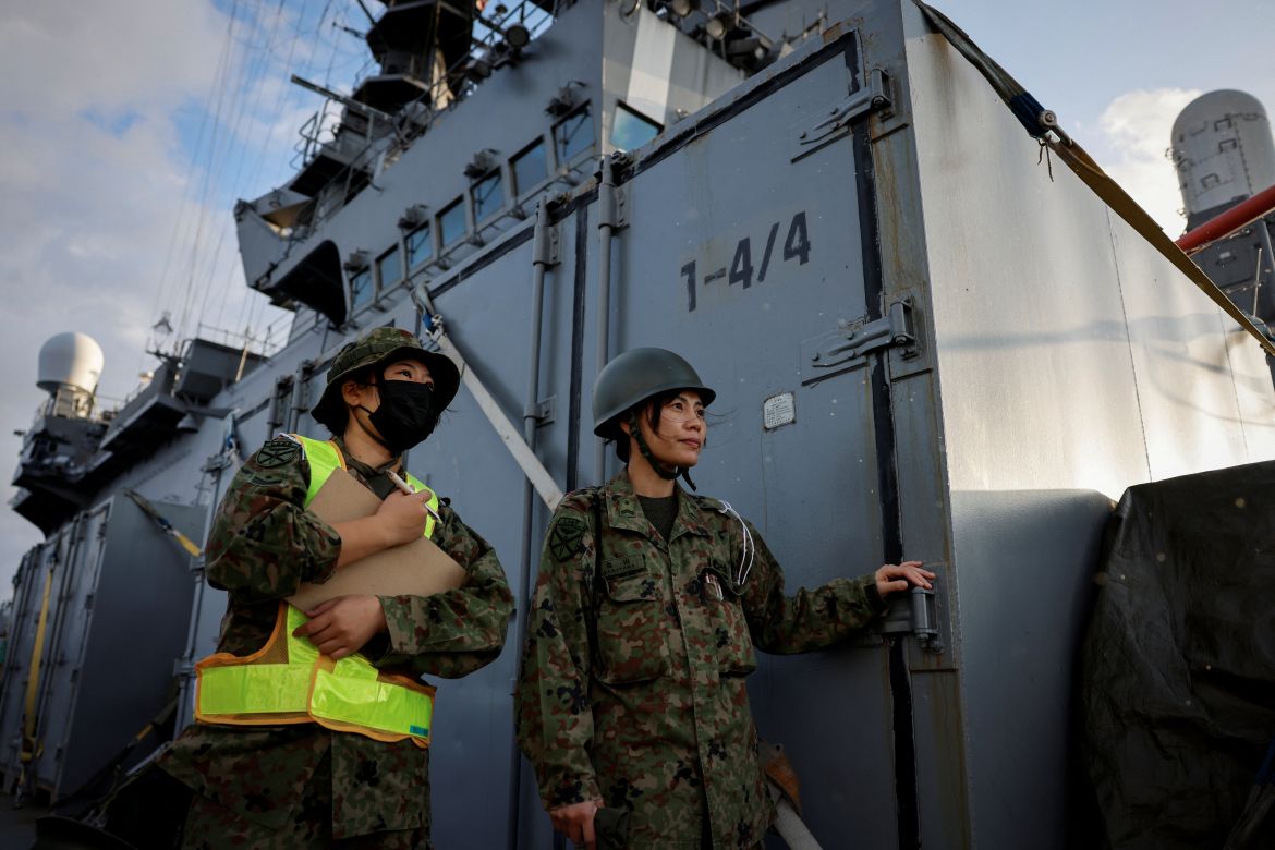 The female marines Japan is training for war