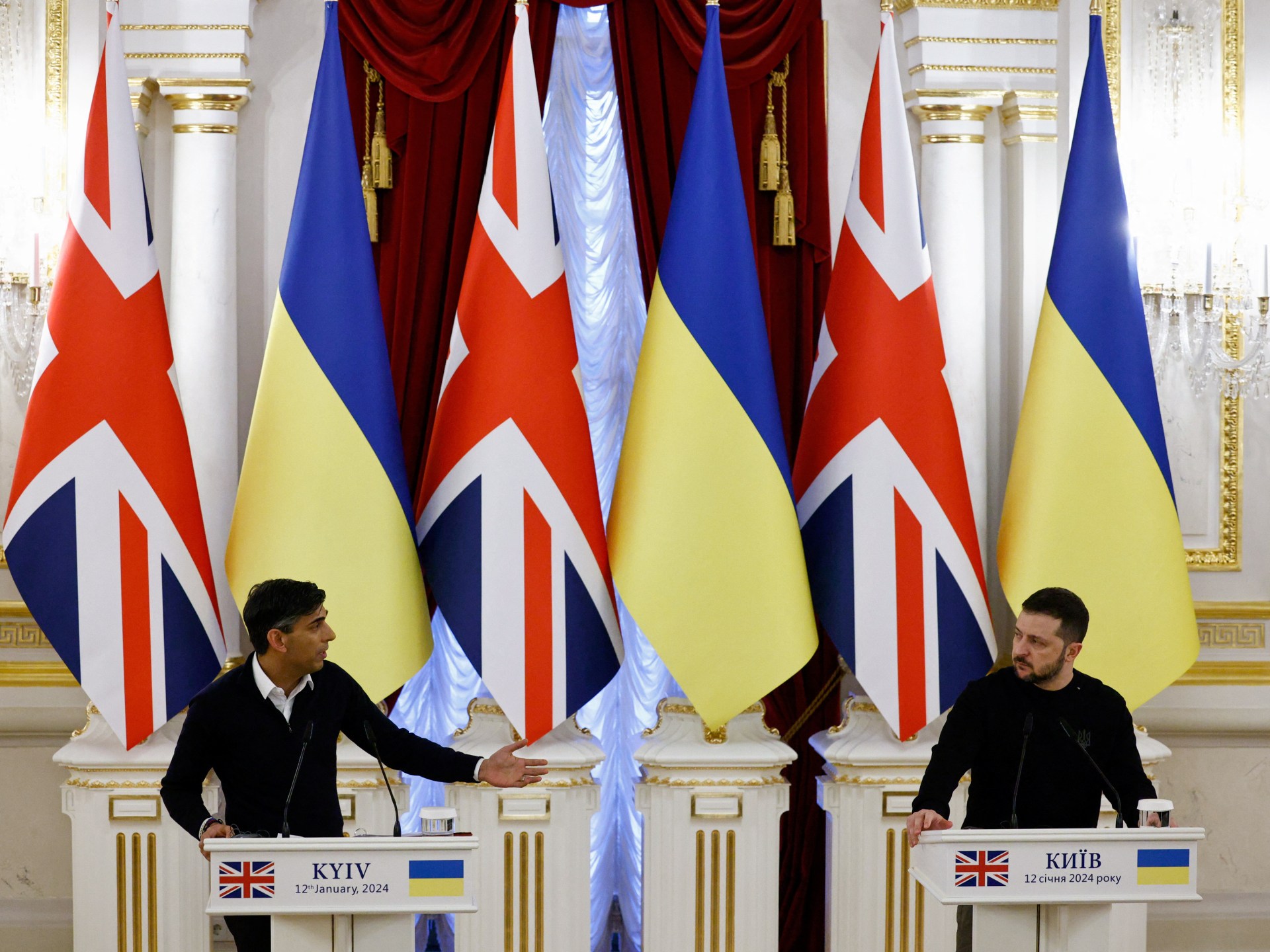 Sunak announces Britain's largest ever military aid package for Ukraine |  Russia-Ukraine war news