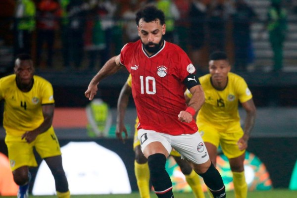 В 45-ата минута на равенството 1-1 на Гана с Египет