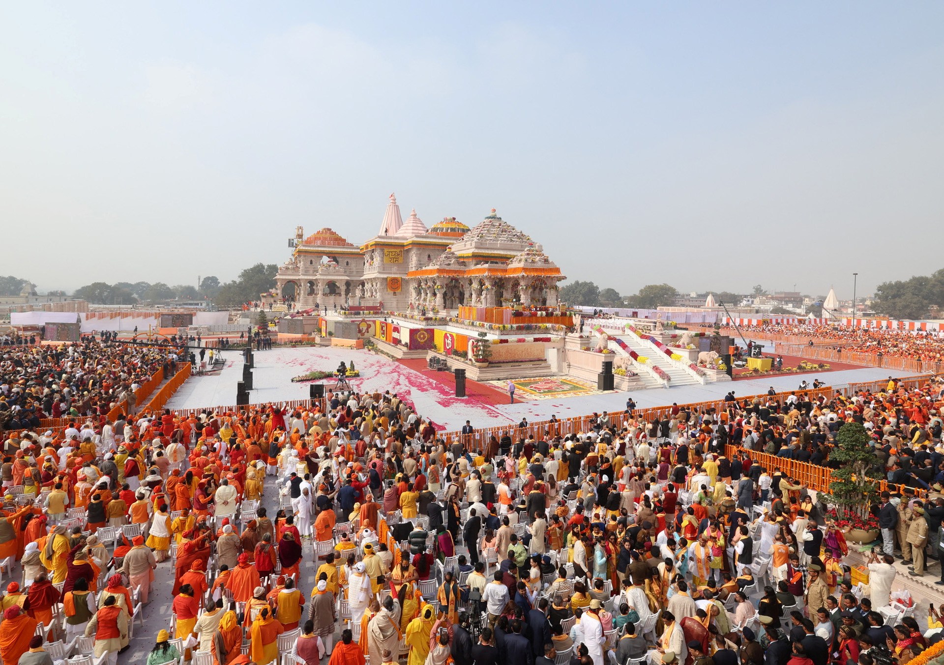 Devotees rush to India’s newly inaugurated Ram temple | Religion
