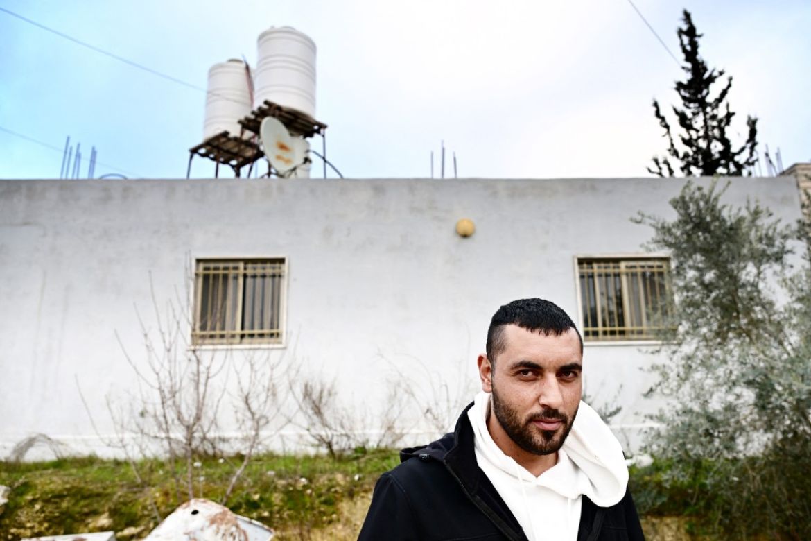 Mahmoud Abu Khiarah, a 28-year-old construction worker and father-of-three,