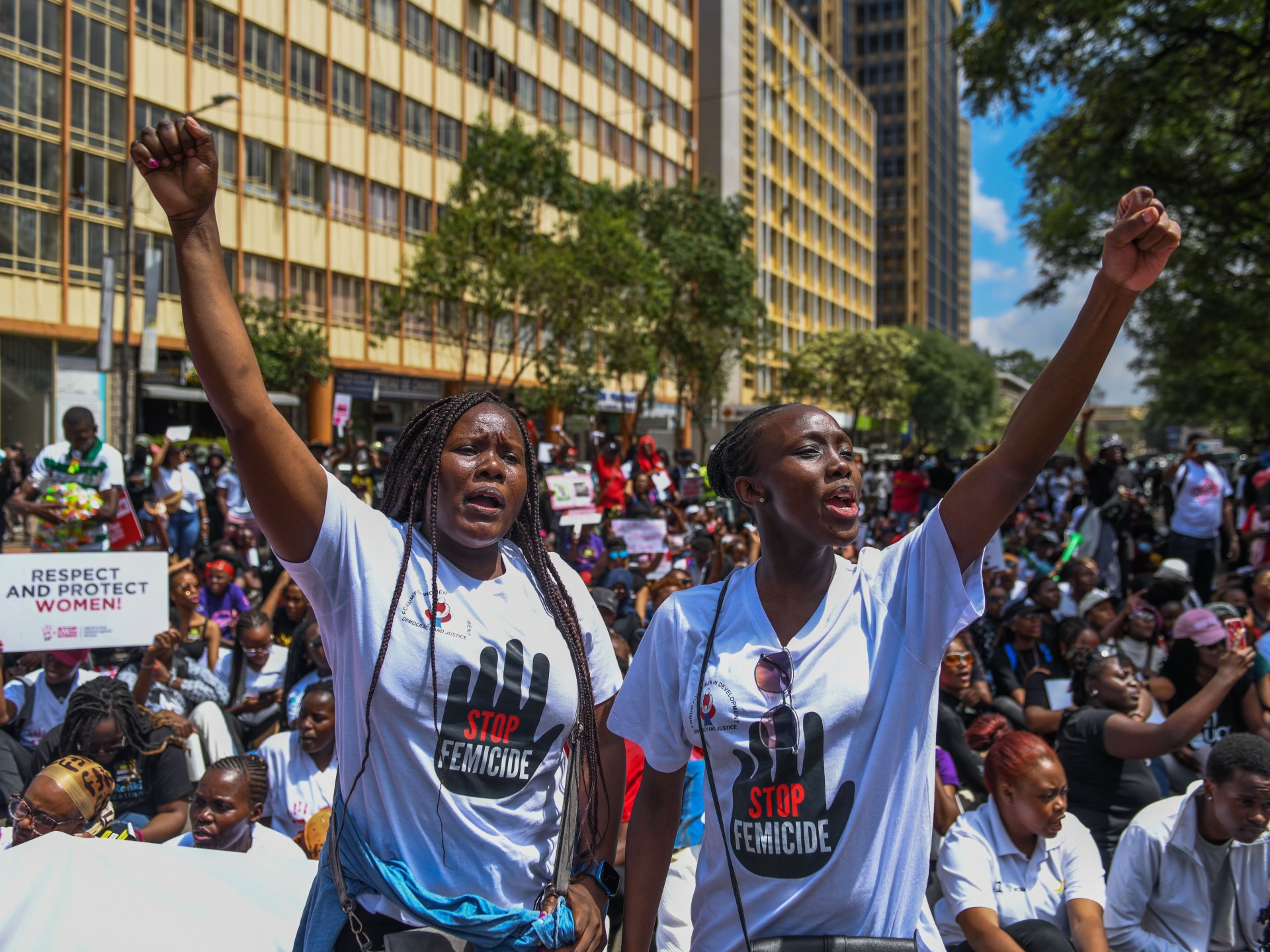 ‘Stop killing us!’: Thousands march to protest against femicide in Kenya | Women’s Rights News
