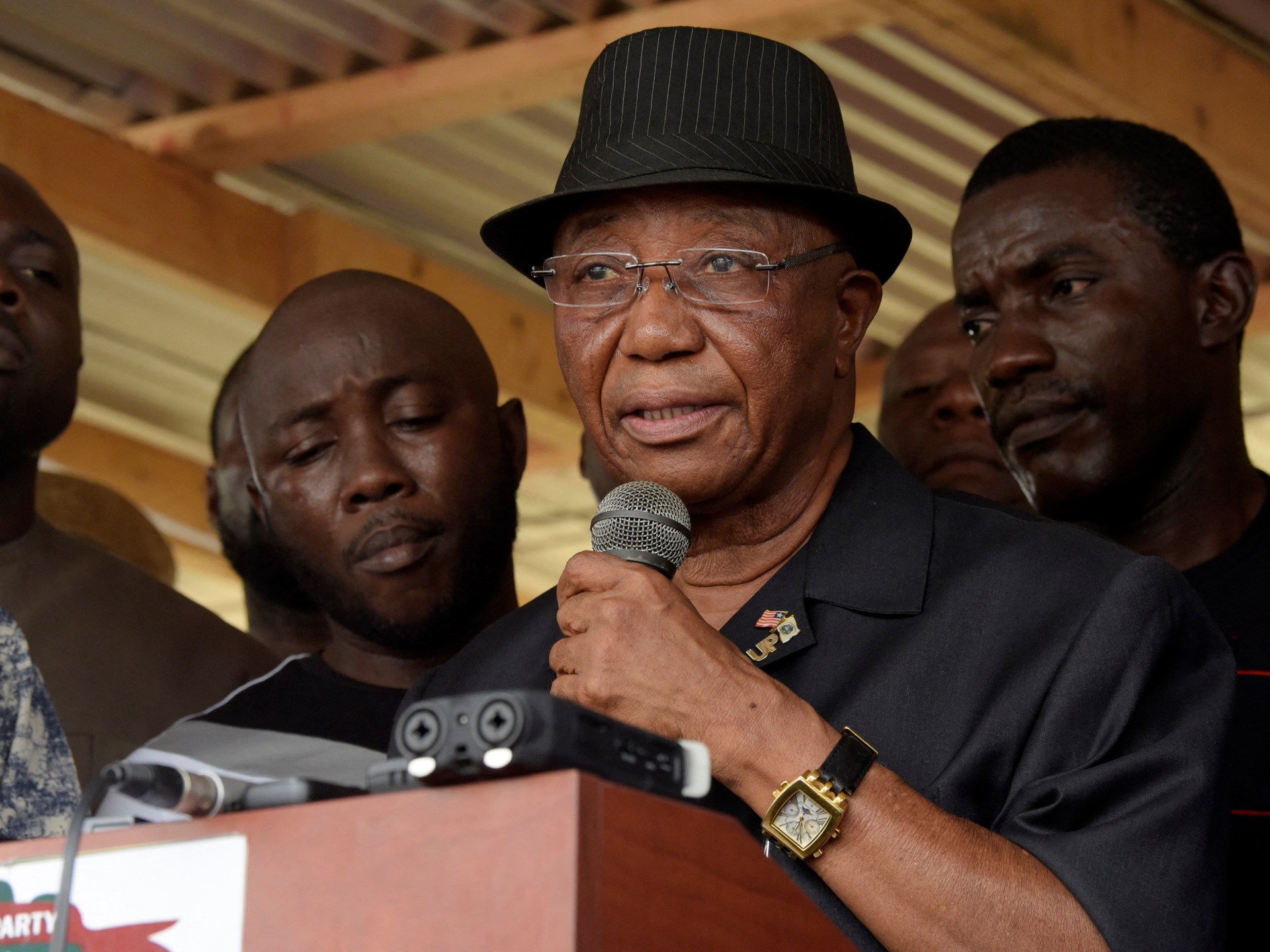 Boakai sworn in as new Liberia president after victory over Weah