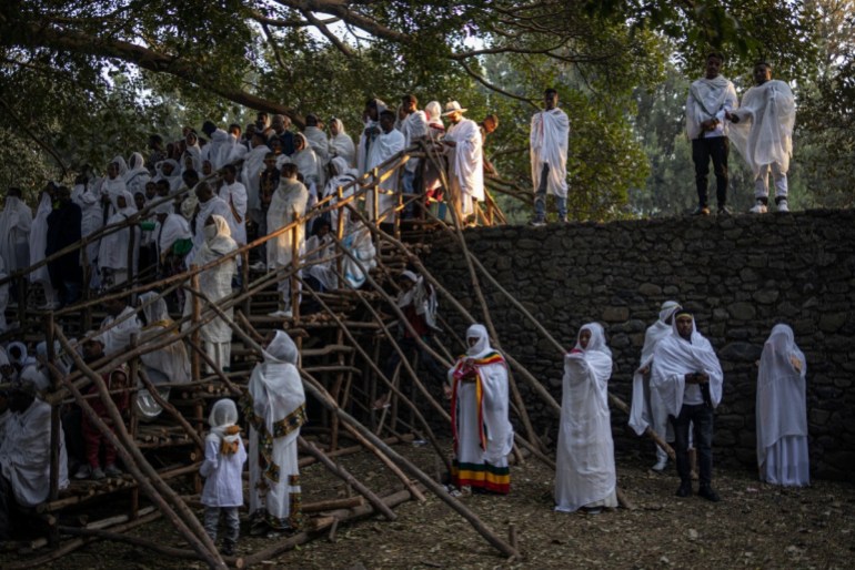 Äthiopisch-orthodoxe Gläubige