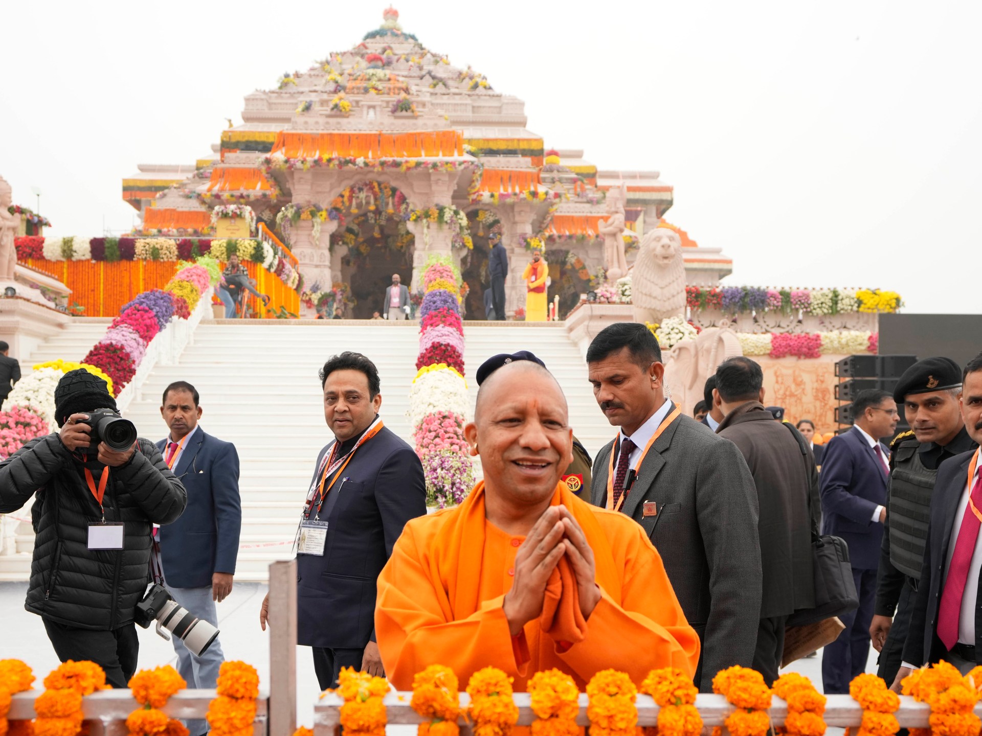 India’s Modi opens controversial Hindu temple in Ayodhya | Religion News