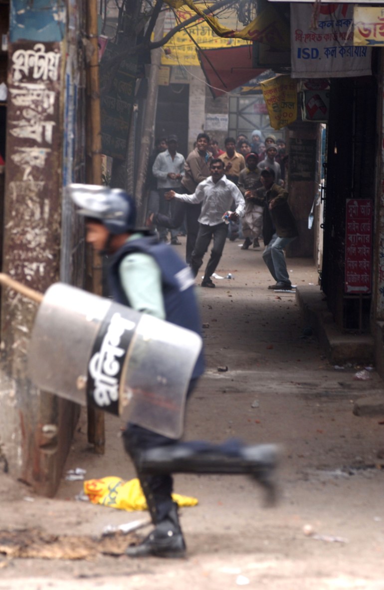 Bangladesh election violence 2007