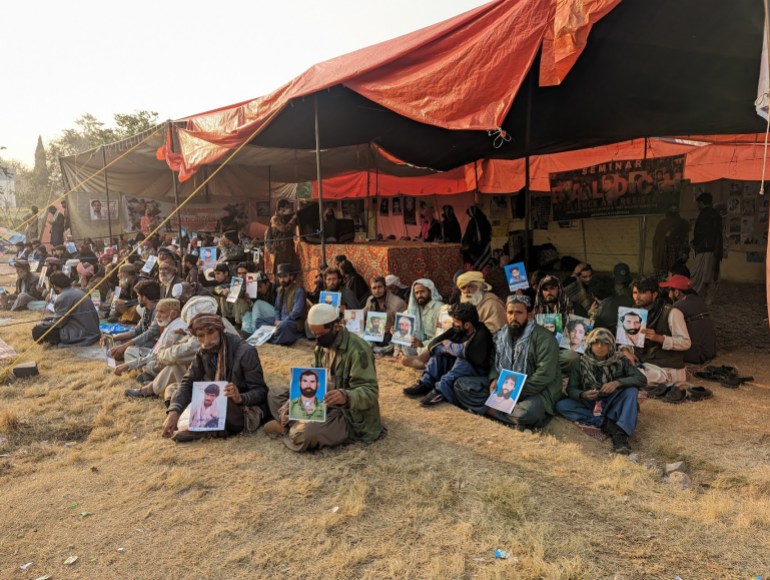 Balúchi protesta no Paquistão