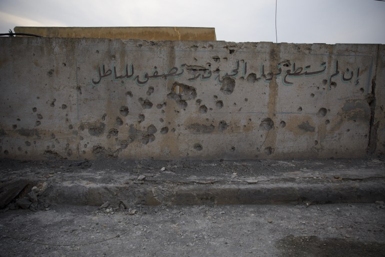 danos por estilhaços, Síria