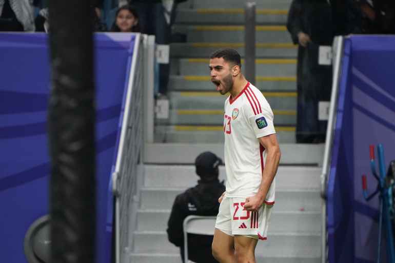 Palestine vs UAE, AFC Asian Cup, Al Janoub Stadium, Qatar [Sorin Furcoi/Al Jazeera]