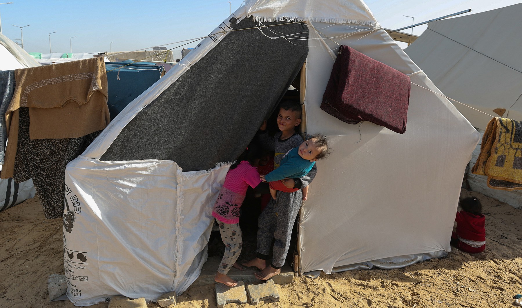 Palestinians’ tents in Gaza offer no shelter from Israeli bombardment | Israel War on Gaza