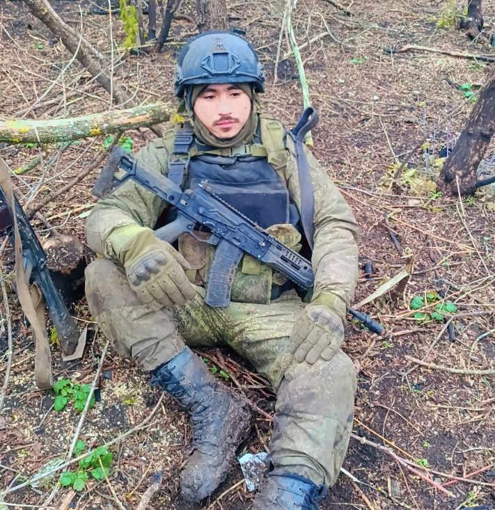 Atit Chettri, 25, a Nepali mercenary hired by Russia to fight Ukraine. He is among the hundreds of desperate Nepalis, who took this risky decision to serve a foreign force in search of a good salary, privileges and Russian citizenship.(Courtesy: Atit Chettril)