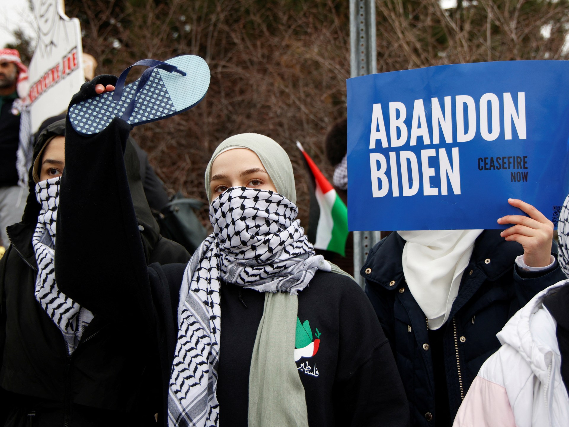 ‘Lost to us forever’: Michigan trip exposes Biden’s Arab American rift