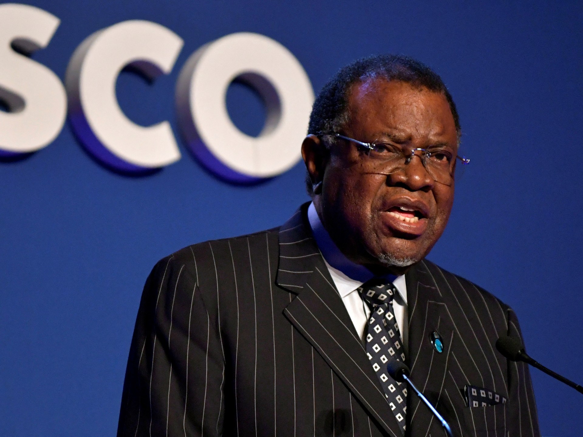 纳米比亚总统根哥布去世，享年82岁时政新闻