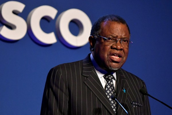 Президентът на Намибия Хаге Гейнгоб почина на 82-годишна възраст