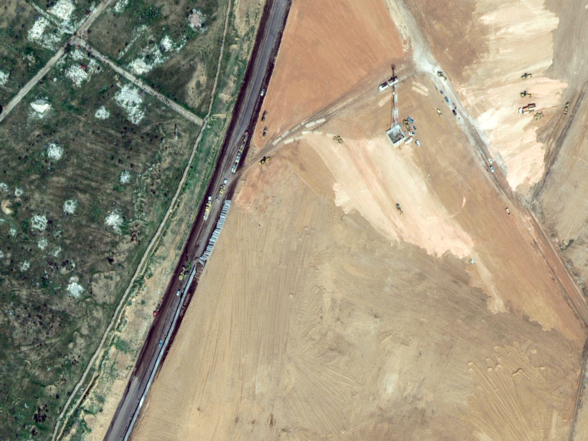 Satellite photos show construction on Egypt’s border with Gaza | Israel War on Gaza