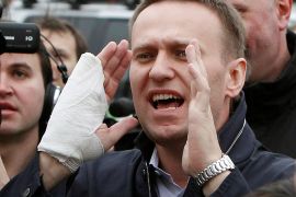 Russian opposition leader Alexey Navalny [File: Maxim Shemetov/Reuters]