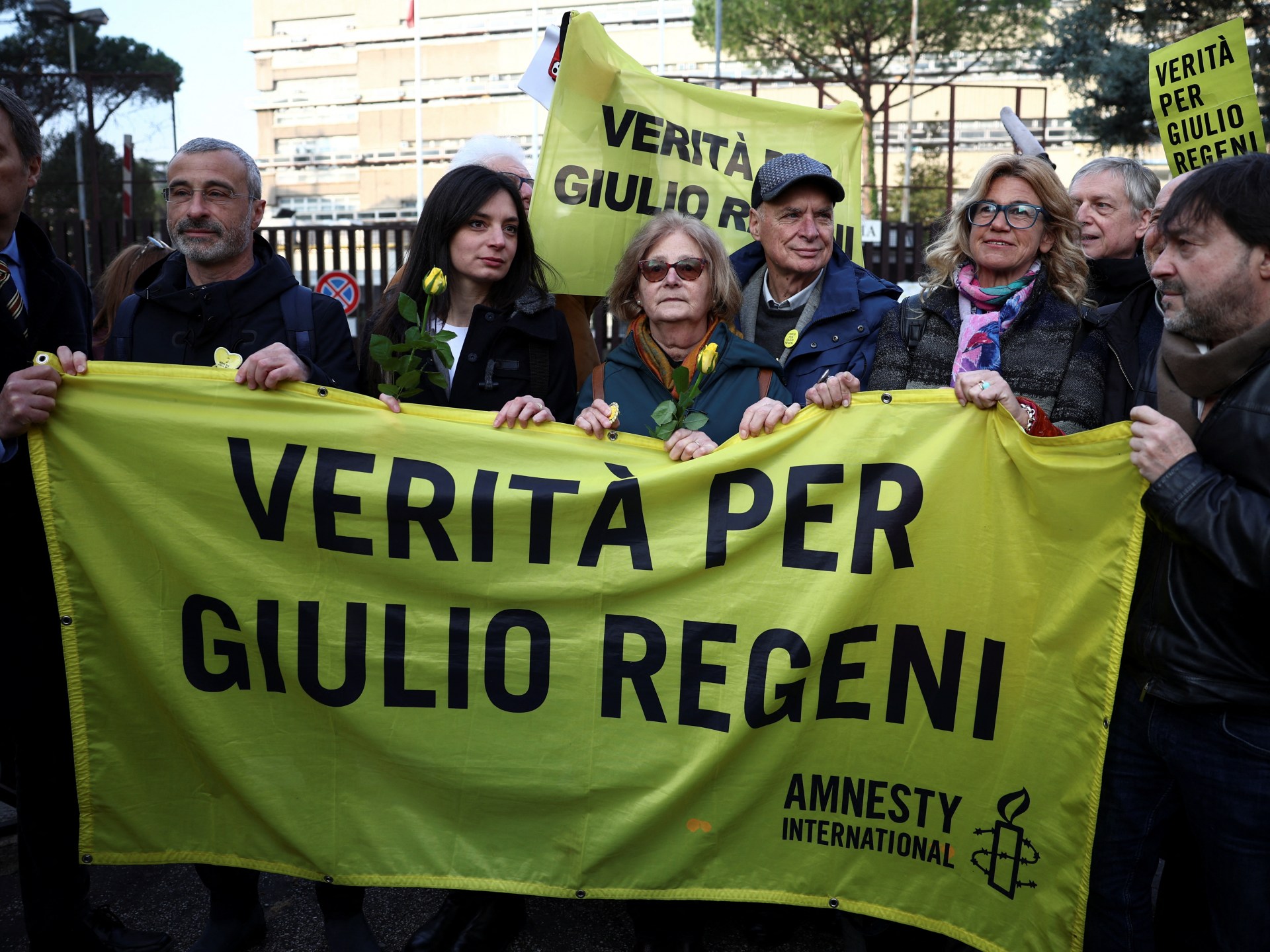 Four Egyptian officials back on trial in Italy over death of Giulio Regeni | Courts News