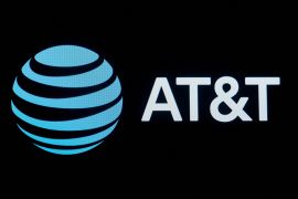 AT&amp;T operates the largest US mobile phone network [File: Brendan McDermid/Reuters]