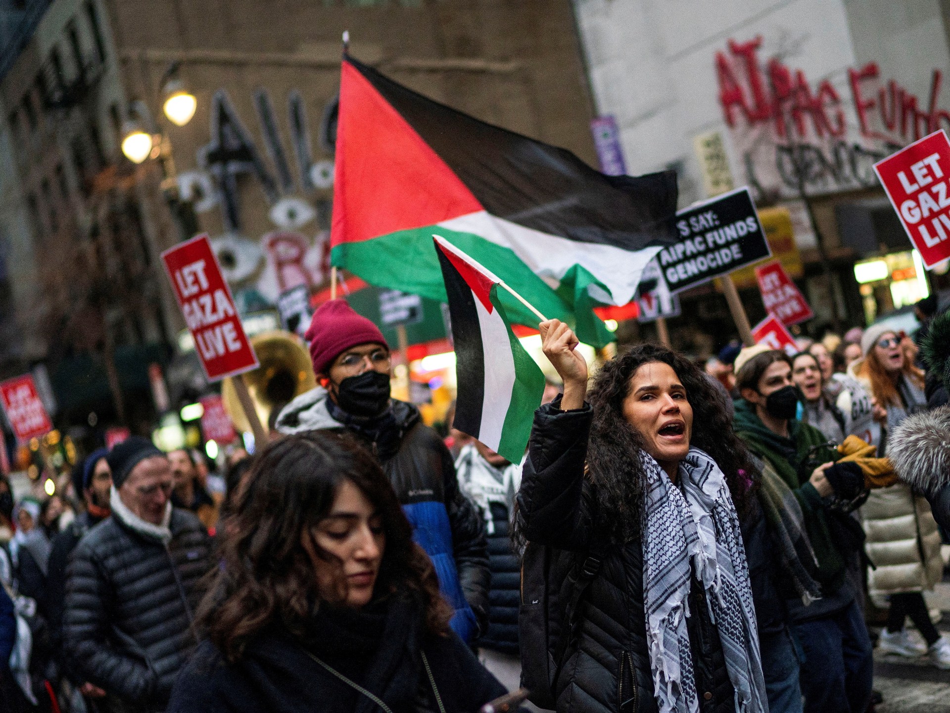 ‘Stop the genocide’: New York protesters demand end to Israel’s war on Gaza | Israel War on Gaza News