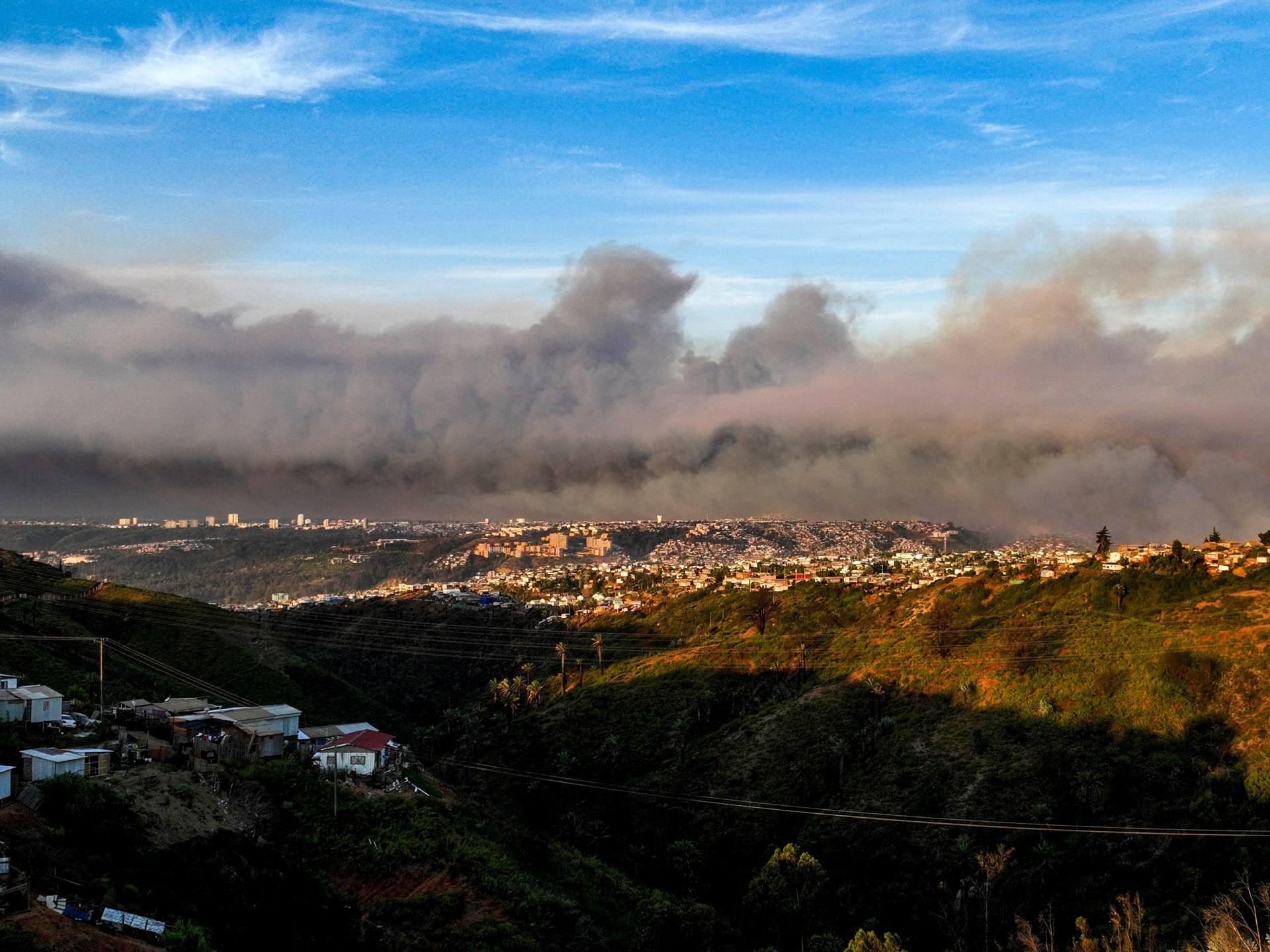 智利因森林火灾肆虐宣布进入紧急状态气候危机新闻