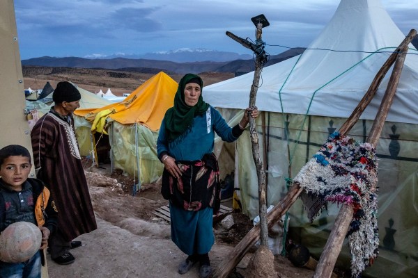Снимки: Дълга зима за оцелелите от земетресението в Мароко