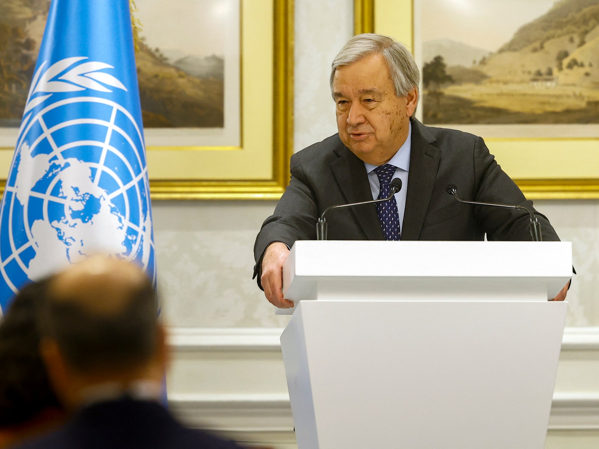 Las condiciones de los talibanes para asistir a la reunión de la ONU son “inaceptables”, dice Guterres CINEINFO12